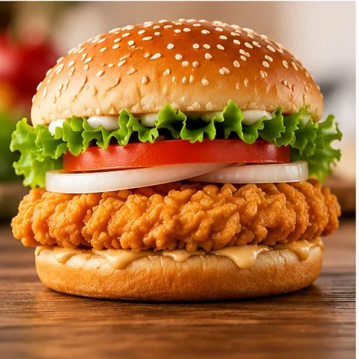 Pio's Classic Chicken Burger