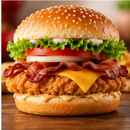 Pio's Signature Chicken Burger